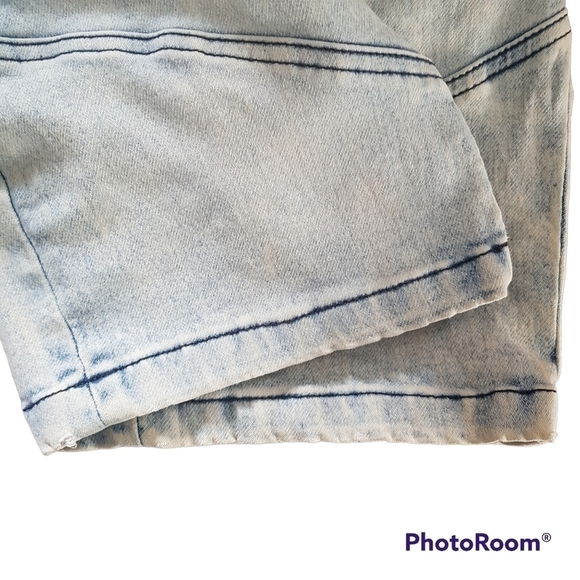 Uh Denim Jogger High Rise Drawstring Stretchy Shorts, 2 Pairs - Picture 9 of 16